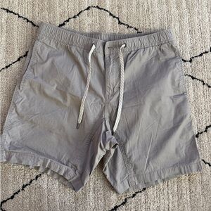 Vuori Taupe Relaxed Shorts
